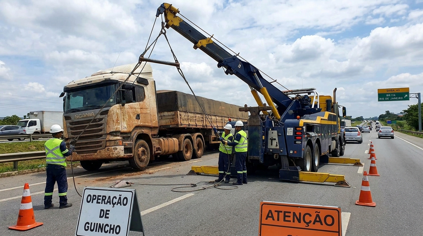 Reboque de Caminhão Baú em Maceió‑AL
